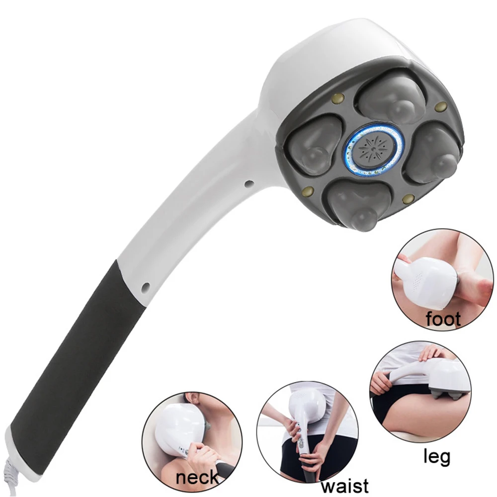 Electric Handheld Massager For Neck Kneading Back Muscle Relax Vibrating  Deep Tissue Multifunction Massage Products Us Plug - Massage Stick -  AliExpress