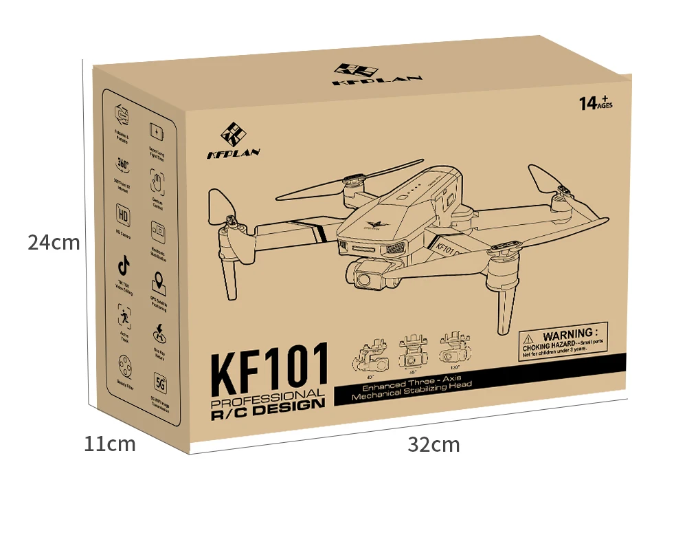 KF101 Max GPS Drone 4K Professional HD Camera 5G Wifi FPV Dron 3-Axis Gimabal Brushless Foldable RC Quadcopter VS SG906 Max Pro2