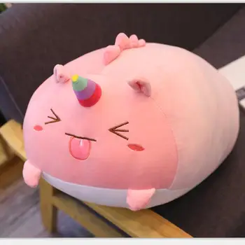 

Animals Long Sleeping Pillow Unicorn Dinosaur Seal Chicken Corgi Pillow Doll