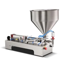 Коммерческая пневматическая машина для наполнения пасты с одним цилиндром поршневой Шампунь Крем для лосьонов и соусов машина для наполнения