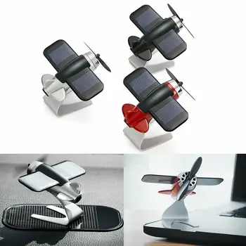 

Gentleman Style Aircraft Model car motion Aromatherapy ornament Solar Air Freshener Accessories