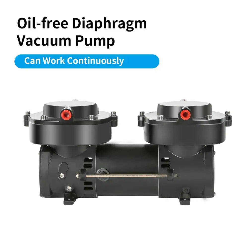 

12V/24V (DC) 136L/MIN 160W Mini Diaphragm Vacuum Pump 220V Mini Air Compressor 2.5 Bar Pressure Small Electric Air Pump
