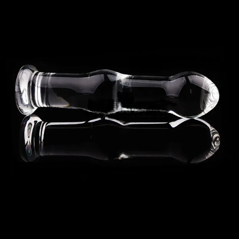 h01604 two bulbous heads-glass anal plugs (11)