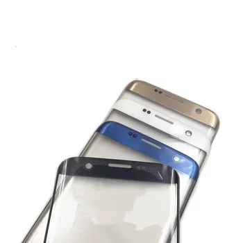 

S7Edge Outer Screen For Samsung Galaxy S7 Edge Front Touch Panel LCD Display Out Glass Cover Lens Phone Repair Replace Parts