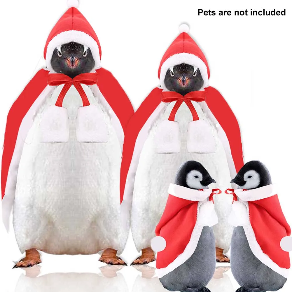 Cat Fashion Winter Party Dog Clothes Christmas Cosplay Costumes Hooded Design Warm Halloween Soft Pet Cloak Small Gift |