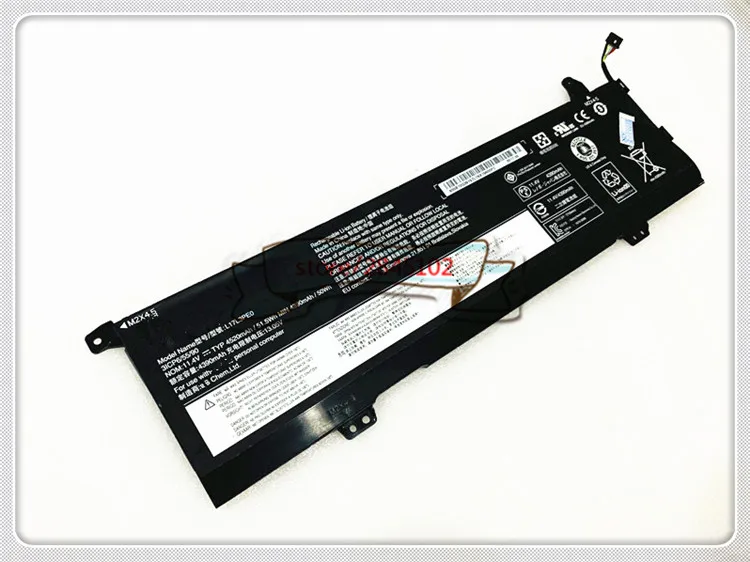 GYIYGY 11 4 V 4520mAh 51.5Wh L17C3PE0 L17L3PE0 Аккумулятор для lenovo Yoga 730-15IBK 730 15 | Компьютеры и офис