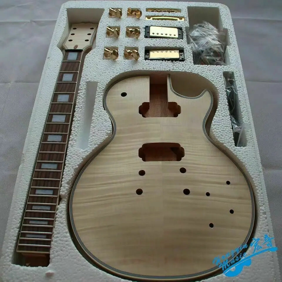 Guitarra El ctrica De Caoba Instrumento Musical De Estilo LP Sin 