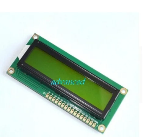 ЖК-дисплей 1602 2004 12864 PCF8574T PCF8574 IIC/2c Интерфейс адаптер пластина 5 В синий/желто-зеленый экран для Arduino - Цвет: 1602 Green