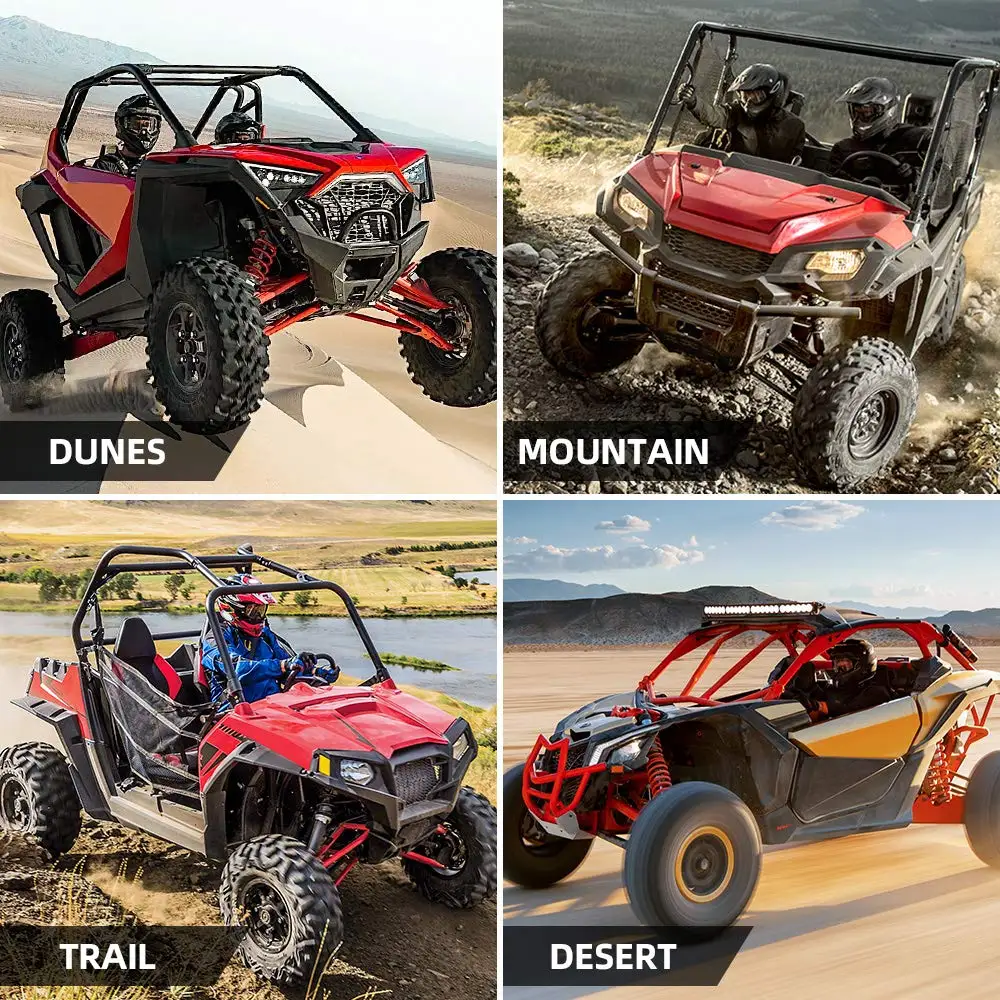 KEMIMOTO 6,5-Zoll-Dachmontage-Lautsprechergehäuse, kompatibel mit Polaris RZR ATV UTV für Can-Am X3 für Golfwagen – Detail 5
