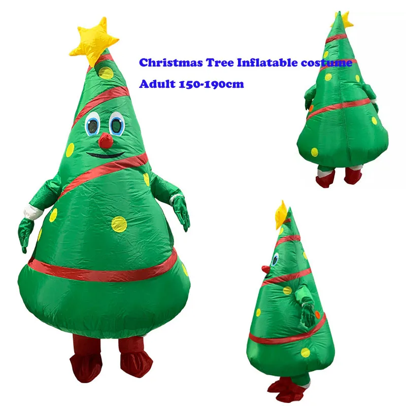 

Christmas tree Inflatable costume Santa Claus Halloween Cosplay Unisex Costume Father Christmas Tree Reindeer Inflated costume