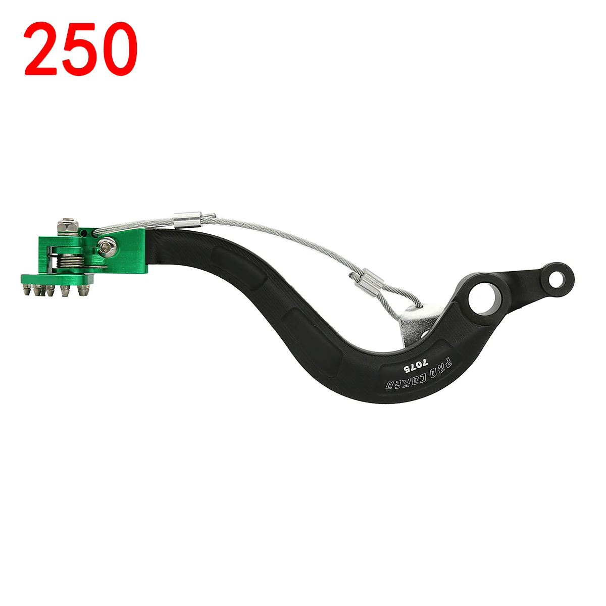 

CNC Forged Flexable Rear Foot Brake Pedal Lever For KAWASAKI KX250F KXF250 KX250 KX 250F 2006 2007 2008 2009-2019 Dirt Bike
