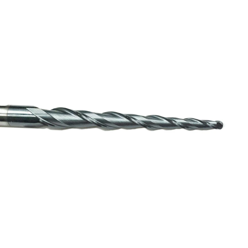 

Milling Ball Nose End Mill Hardwood Tools Cutters Trimming.Groove TaperCNC R1.5*D8*60*100mm 2-Flutes