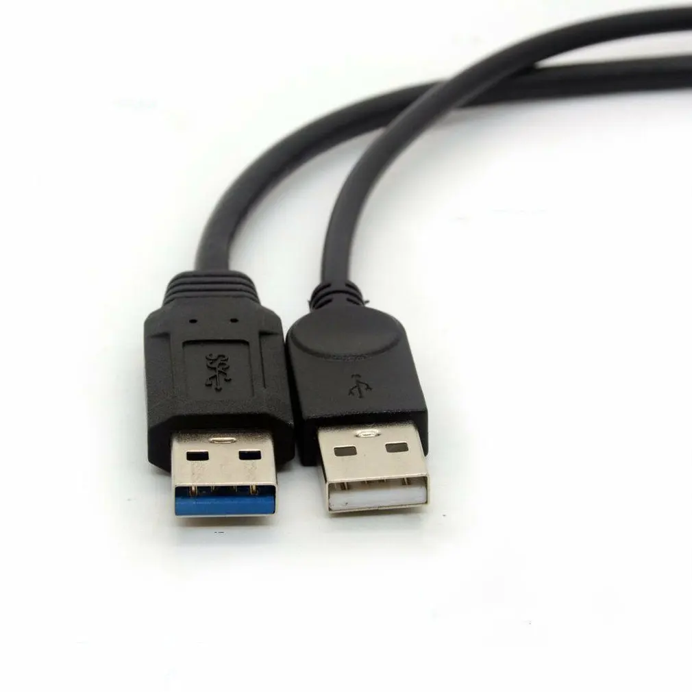 USB 3,0 двойной силовой Y зарядный кабель 2 x Тип A штекер 1 x Тип A женский