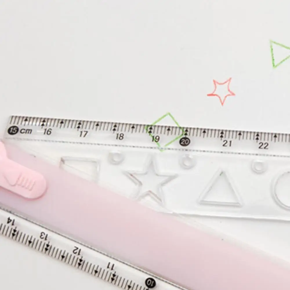 30 см, новинка, милая цветная складная линейка Kawaii для обучения, многофункциональные линейки для рисования, для детей, студентов, офиса, школы, канцелярские принадлежности