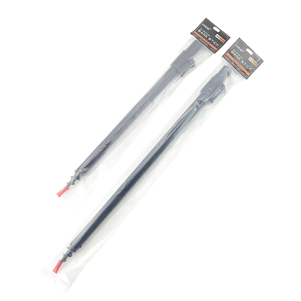 Hirisi 2-teilige Karpfenangel-Banksticks, Aluminium-Rod-Pod-Stützen, Angelzubehör BKS059 – Detail 6