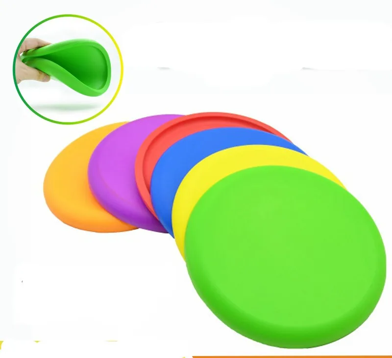 Бумеранг силиконовый Eva детская мягкая летающая тарелка детский сад оборудование для физической подготовки Спорт на открытом воздухе безопасности игрушки для