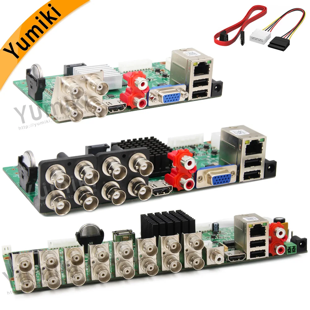 Плата AHD DVR 6 в 1 265 + 16 каналов/8 каналов/4 канала для камер 5 Мп 4 МП 1080P 720P сохраняет