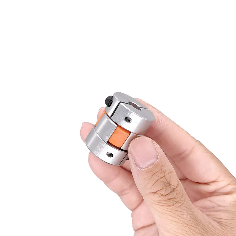 Flexible Coupling Shaft Coupler Shaft Connector D25L30 6.35/8/9.5/10/12mm Plum Coupling stepper motor shaft coupler Flexible Jaw Spider Shaft Coupler