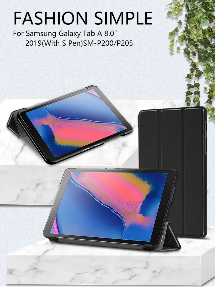 Чехол для планшета для samsung Galaxy Tab A 8,0 P200 P205 для samsung Galaxy TAB A ", чехол для планшета, чехол-подставка