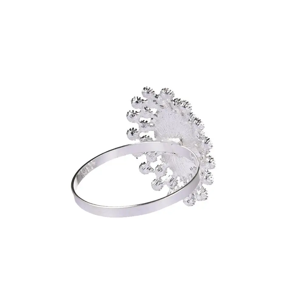 Пряжка для салфеток, выдолбленная металлическая для салфеток, Пряжка для салфеток, кольцо для салфеток, круг для полотенец, домашняя модель, украшение для комнаты, золото