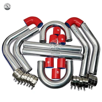 

2" INCH / 51mm UNIVERSAL 2MM THICKNESS ALUMINUM INTERCOOLER TURBO PIPE PIPING