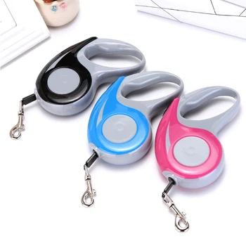 

Fashion 3M/5M Dog Leash Automatic Retractable Nylon Dog Lead Extendable Puppy Cat Traction Rope Belt Dog Leash For Dogs DGSB04