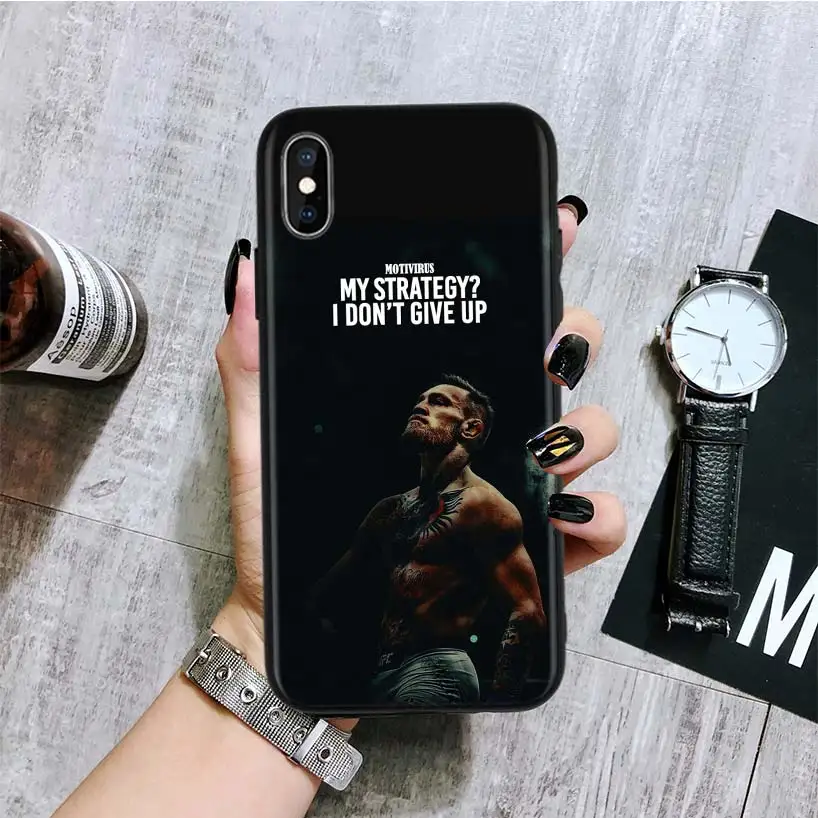 Черный чехол для iPhone 11 Pro XS MAX XR 7 8 6 6S Plus X 10 Ten 5 5S SE чехол для телефона