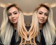 Extensiones de cabello humano liso de una pieza, línea de pescado Invisible, Halo, diadema, cable secreto oculto Natural, Remy