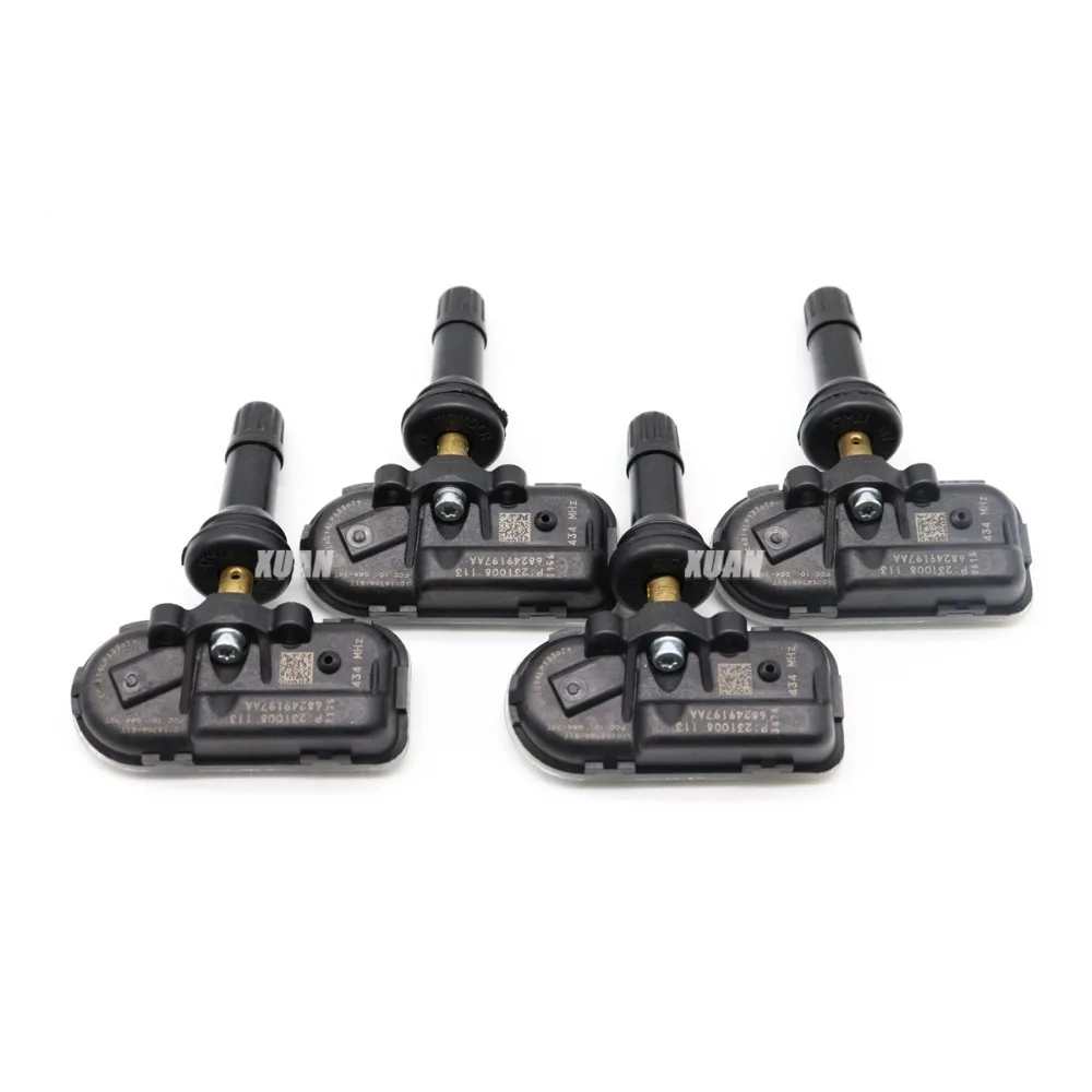 XUAN высокое качество 4 шт. датчик давления в шинах TPMS 68239720AA 68239720AB для Jeep Cherokee Dodge Ram 1500 2500