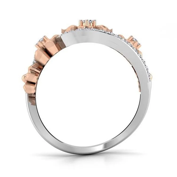 Goede 925 Sliver Bloemvorm Diamanten Ring voor Vrouwen Luxe Anillos Bruiloft Bizuteria Topaz Gemstone S925 Sliver Sieraden Ring met Doos