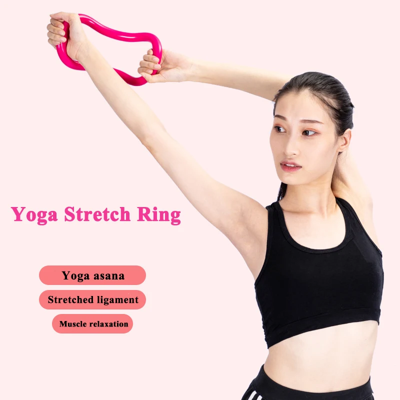 Yoga Pilates Ring Yoga Circle Stretch Ring Gym Stretch Fitness Training Equipment Fascia Massage Workout Accessories Yoga Pilates Ring Yoga Circle Stretch Ring Gym Stretch Fitness Training Equipment Fascia Massage Workout Accessories
