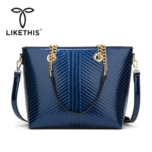 LIKETHIS, женские сумки, роскошные сумки через плечо, сумка-мессенджер, высокое качество, модные кожаные, новые, женские, повседневные, известные бренды