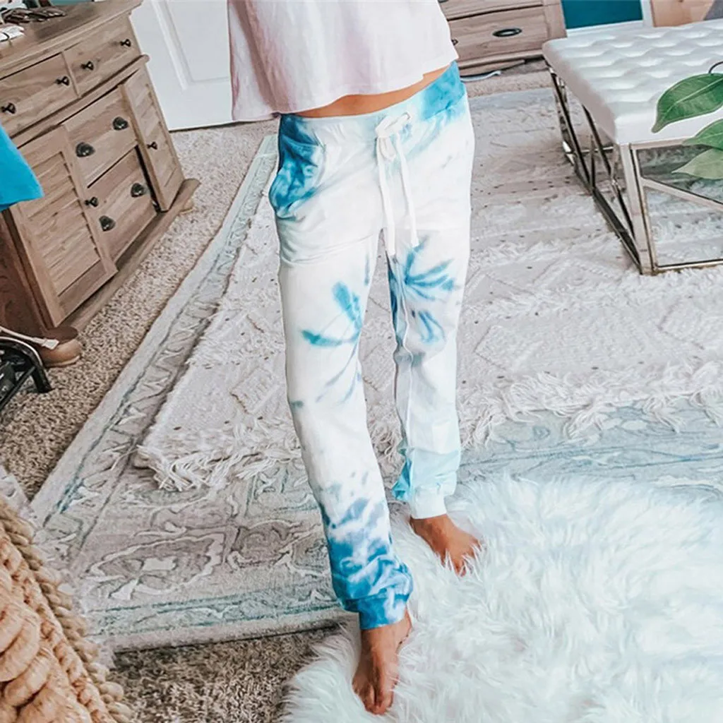 Women Tie-dye Sweatpants Pants Capris Homewear Casual Workout Dancing Show Hip Hop Trousers Pants 2020 Trend Dropshipping #z Women Tie-dye Sweatpants Pants Capris Homewear Casual Workout Dancing Show Hip Hop Trousers Pants 2020 Trend Dropshipping #z