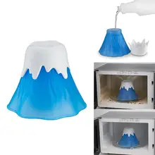 Мультфильм вулканической формы микроволновая печь очиститель кухня грязи Легкая очистка микроволновая печь Автоматическая Варка на пару