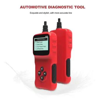 

V309 OBD code reader auto digital Car diagnostic tool Automobile fault detector tool