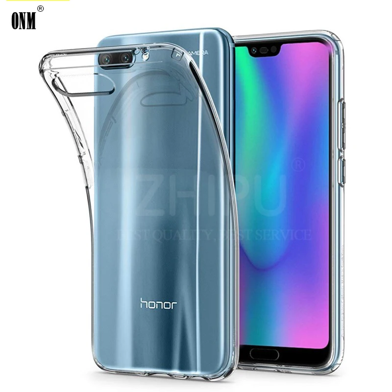 Чехол для huawei Honor 10 9 8 7 6 TPU Силиконовый прочный чистый мягкий чехол для huawei Honor 9X8X8 S 7X7 S 6X прозрачная задняя крышка