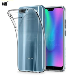 Crystal Clear TPU Silicone Back Cover - Transparent Phone Case for Honor 8