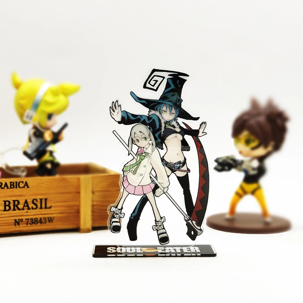 ソウルイーターマカ アルバーンのアクリルスタンドフィギュアモデル両面プレートホルダーケーキトッパーアニメクール Action Figures Aliexpress