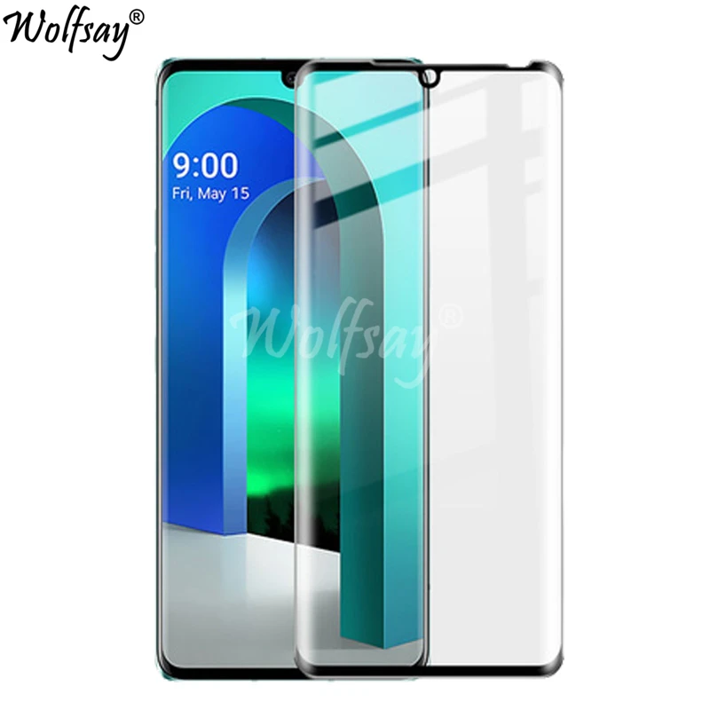 3D Curved Edge Tempered Glass For LG Velvet 5G Screen Protector LM-G900N LM-G900EM 6.8 | Мобильные телефоны и аксессуары