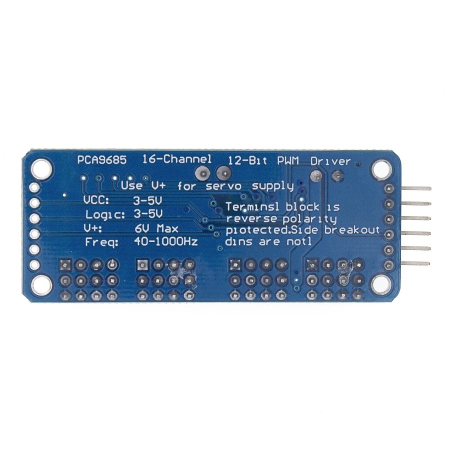 PCA9685 16-канальный 12-битная ШИМ водитель серводвигателя I2C модуль для Arduino