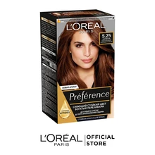L'Oreal Paris Стойкая краска для волос "Preference", оттенок 5.25, Антигуа