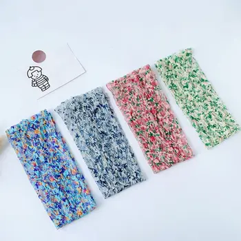 

Women Summer Sunscreen Wrinkled Floral Lace Arm Sleeves Cover Candy Color Mesh UV Protection Driving Fingeless Gloves