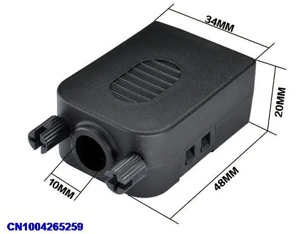 DHL/EUB 50 шт. Разъемы DB9 Мужской 9Pin D-Sub solderless пластиковый винт крышки терминал Board-A6