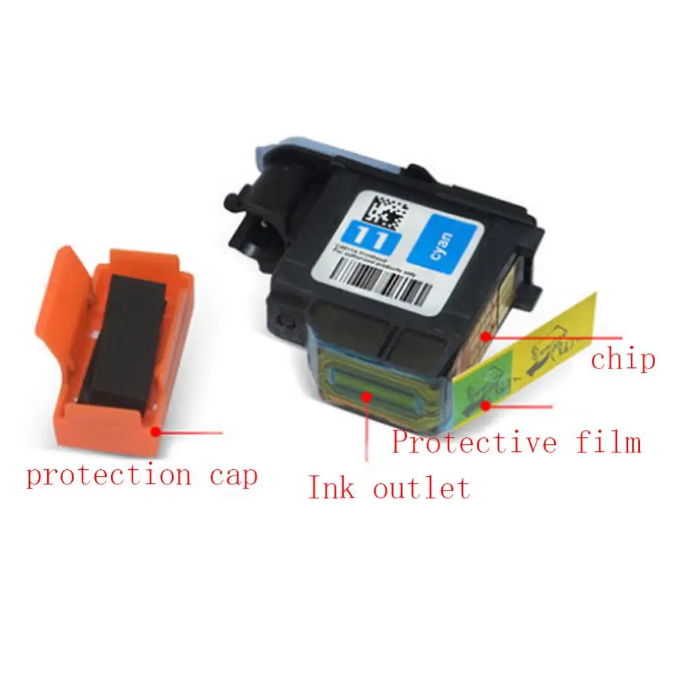 Печатающая головка JH C4810A C4811A C4812A C4813A для Hp 11 печатающая Designjet 70 100 110 111 120 500 510 1100