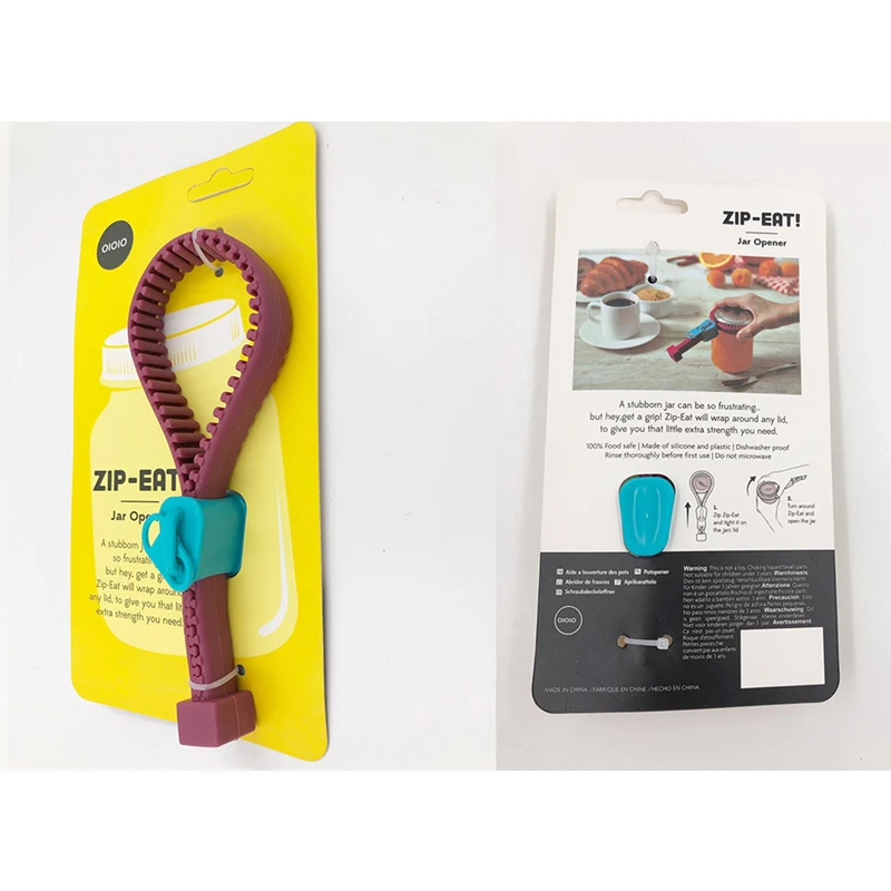 ZIP-EAT! Jar Opener  Get a Grip on Stubborn Lids - ZIP-EAT