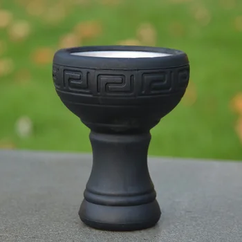 

Silicone Hookah Bowl Silicon Stainless Steel Head Holder Smoke Accessories