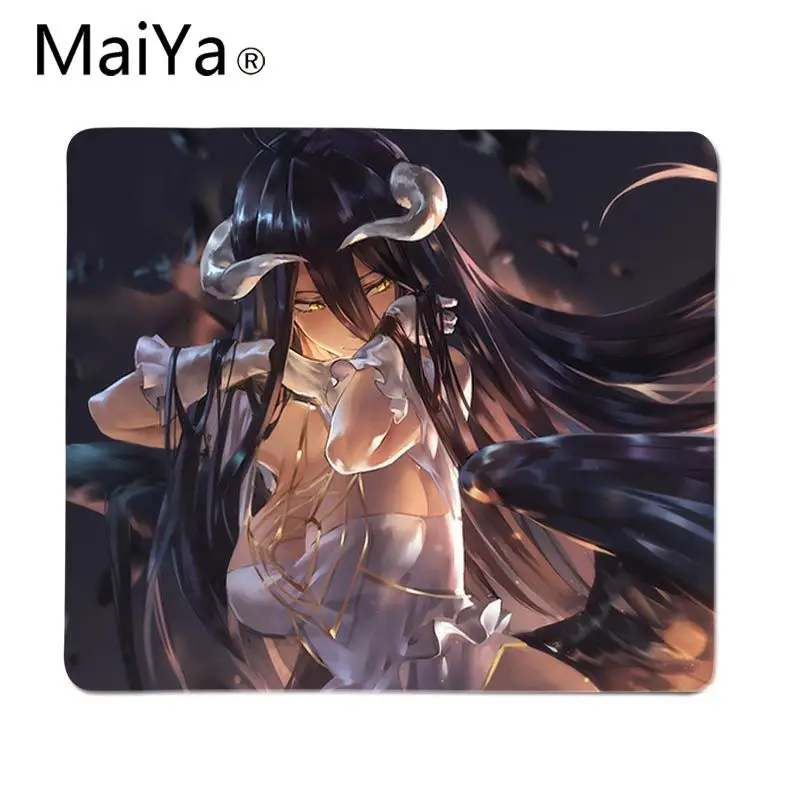 Maiya Top Quality Overlord Albedo Customized Laptop Gaming Mouse Pad Free Shipping Large Mouse Pad Keyboards Mat Aliexpress Computer Office