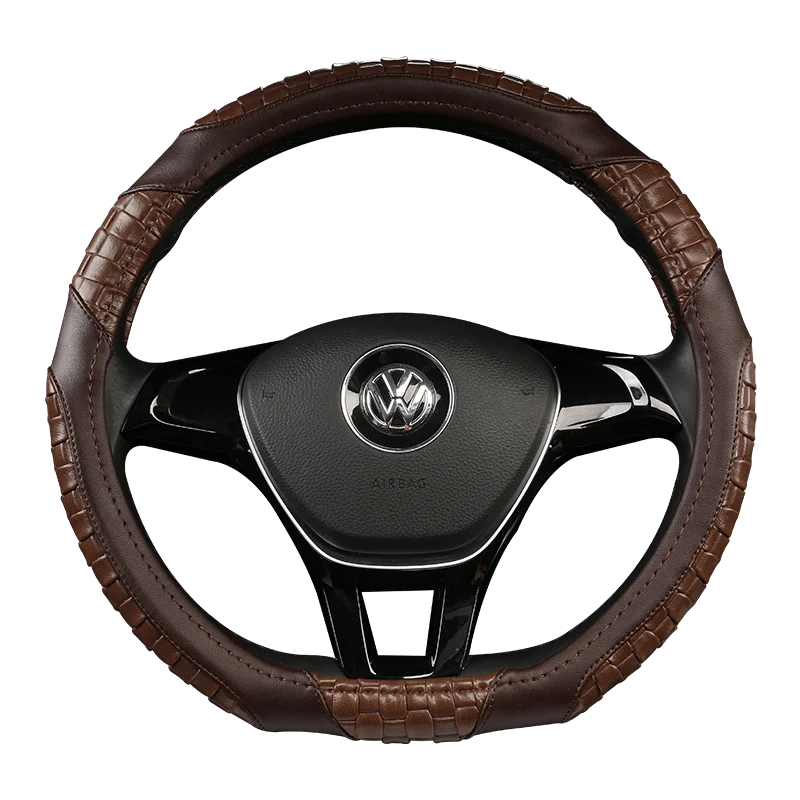 Чехол рулевого колеса автомобиля D форма или круглый для Nissan navara d40 pathfinder patrol y61 y62 primera p12 qashqai j10 j11 - Название цвета: 1938-D