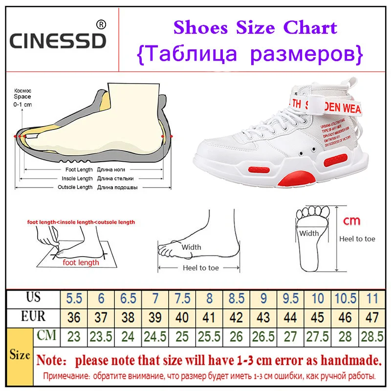 Large Size 46 Woman Breathable High Top Black White Mesh boots Shoes Lovers PU Soft Casual Shoes Chunky Sneakers Fashion Women