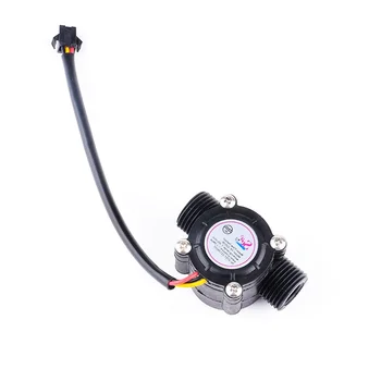 

YF-S201 Water Flow Sensor 1/2 interface Water Dispenser Hall Flowmeter DC 5-18V 1-30L/min